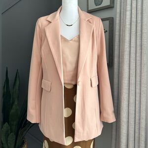 Forever 21 Women's Blazer in Light Pink